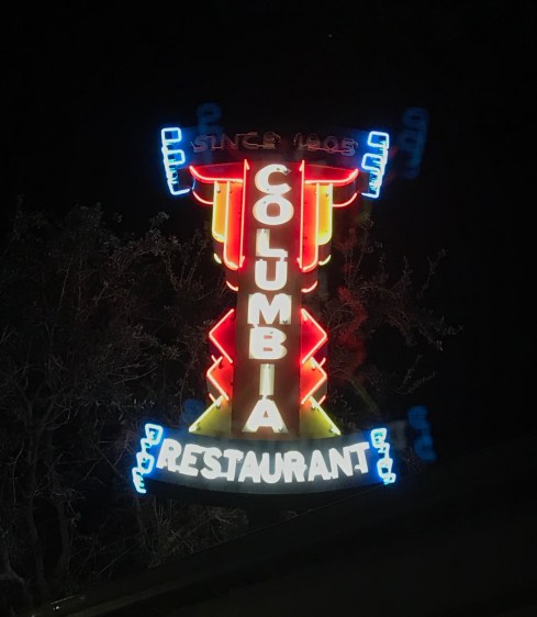 columbia sign